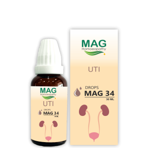 MAG Drops 34 - Urinary Tract Infection (UTI) Relief
