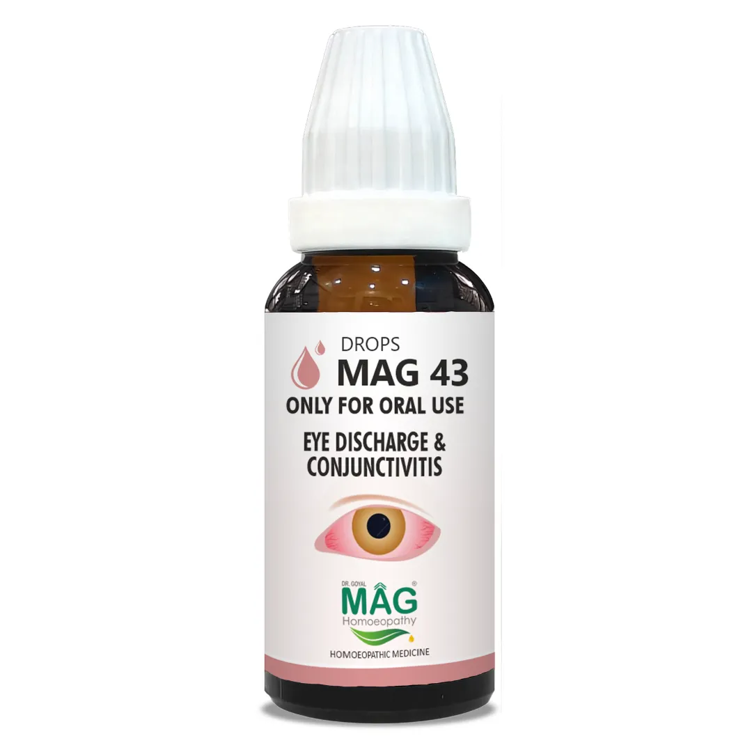 MAG Drops 43 - Eye Discharge & Conjunctivitis MAG Drops 43 - Eye Discharge & Conjunctivitis