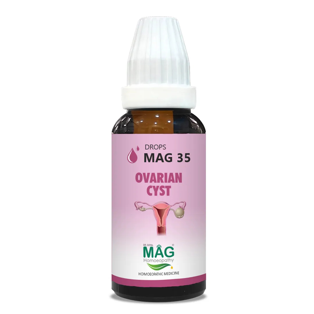 MAG Drops 35 - Ovarian Cyst Care MAG Drops 35 - Ovarian Cyst Care