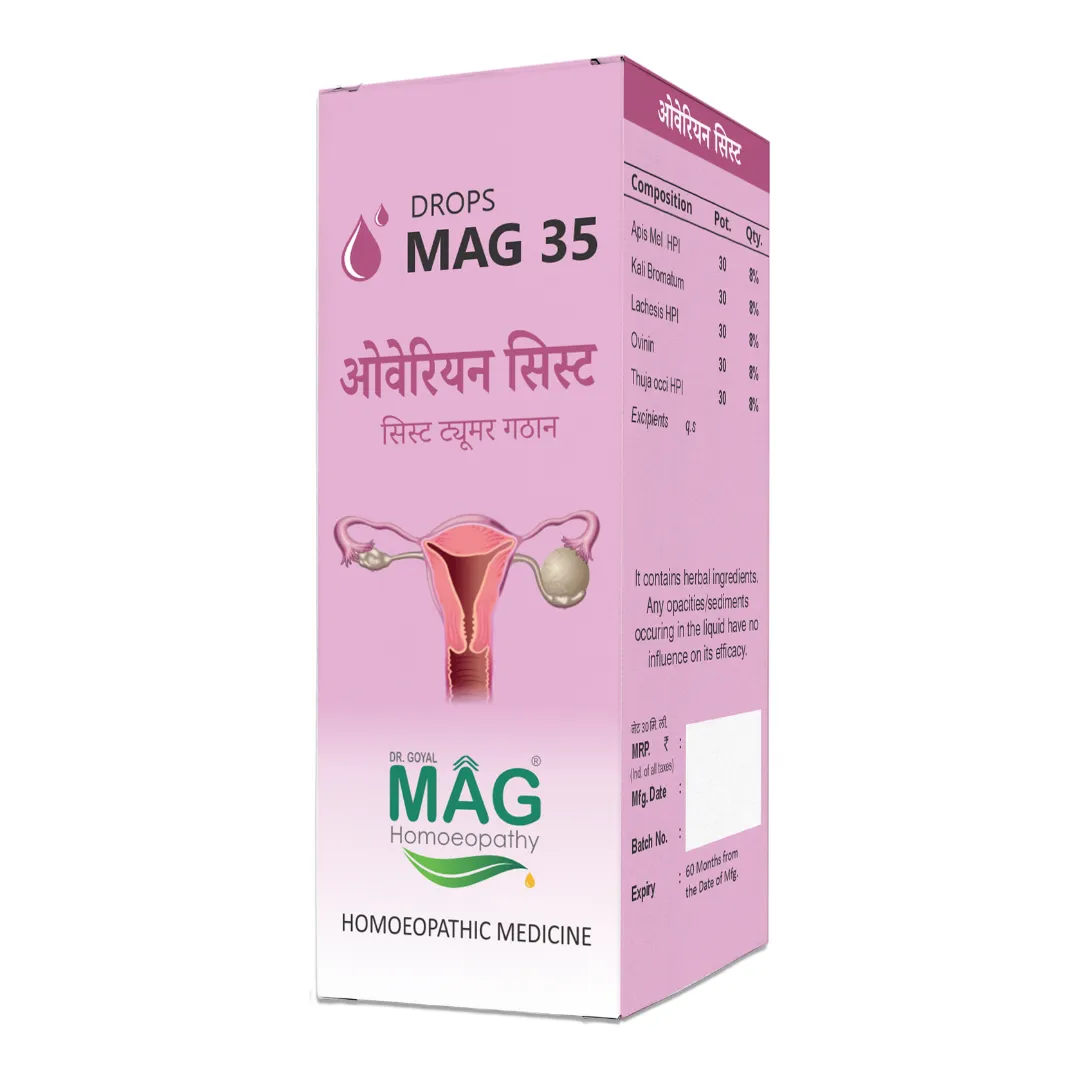 MAG Drops 35 - Ovarian Cyst Care MAG Drops 35 - Ovarian Cyst Care