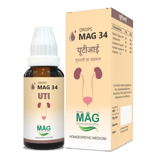 MAG Drops 34 - Urinary Tract Infection (UTI) Relief