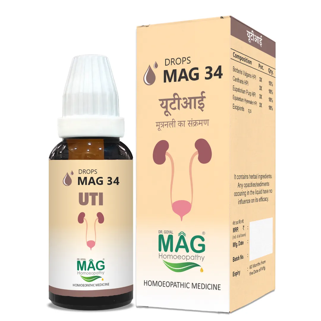 MAG Drops 34 - Urinary Tract Infection (UTI) Relief MAG Drops 34 - Urinary Tract Infection (UTI) Relief