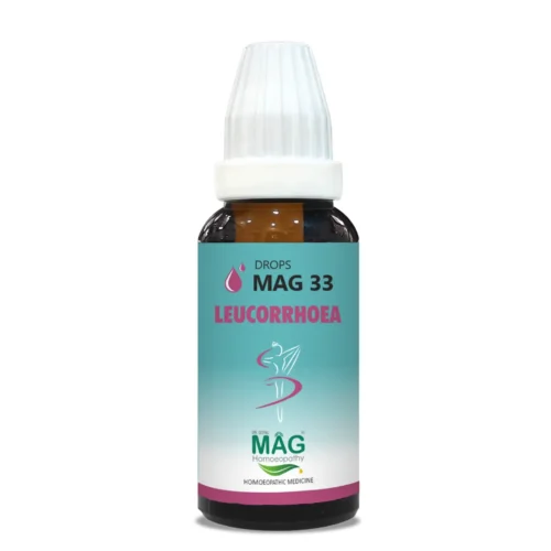 MAG Drops 33 - Leucorrhoea (White Discharge) Relief