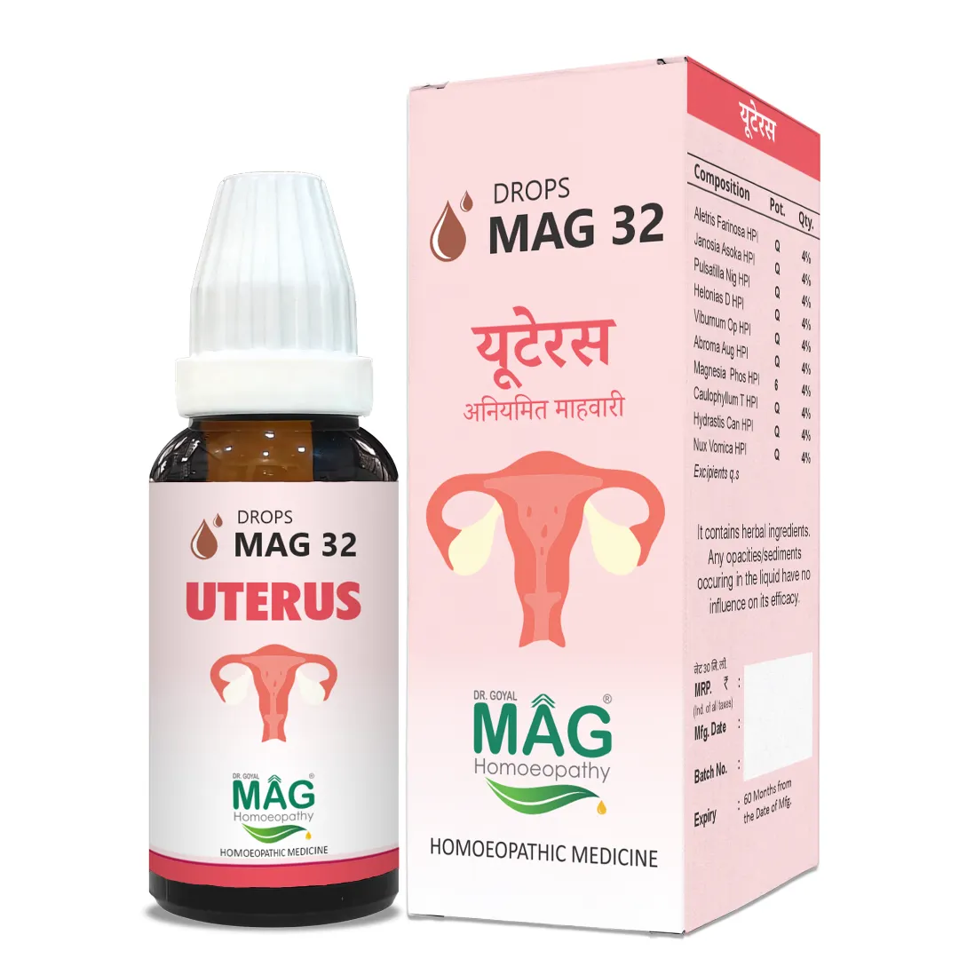 MAG Drops 32 - Uterine & Menstrual Health Tonic MAG Drops 32 - Uterine & Menstrual Health Tonic