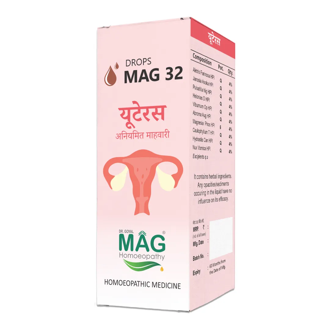 MAG Drops 32 - Uterine & Menstrual Health Tonic MAG Drops 32 - Uterine & Menstrual Health Tonic