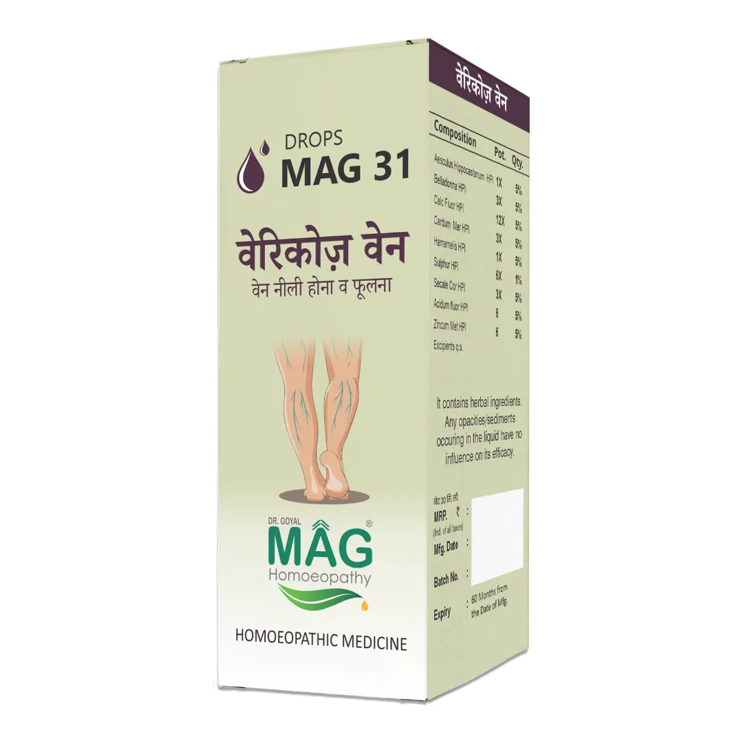MAG Drops 31 - Varicose Vein Care MAG Drops 31 - Varicose Vein Care
