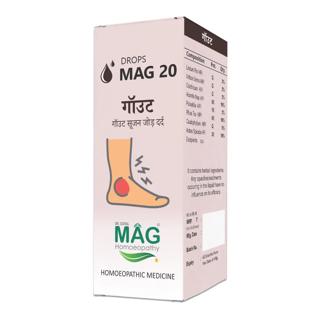 MAG Drops 20 - Gout Relief MAG Drops 20 - Gout Relief